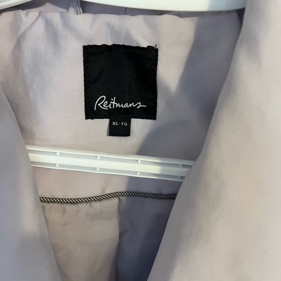 Lilac Purple Trench Coat - Picture 3 of 7